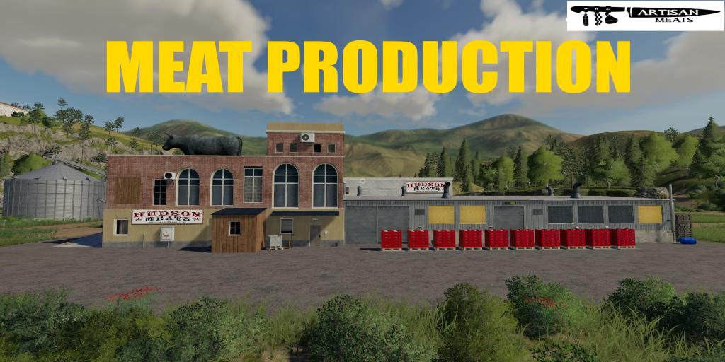FS19 - Placeable Meat Production V1.0