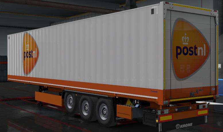 ETS2 - Krone Dryliner Courier Companies Skins (1.36.x)