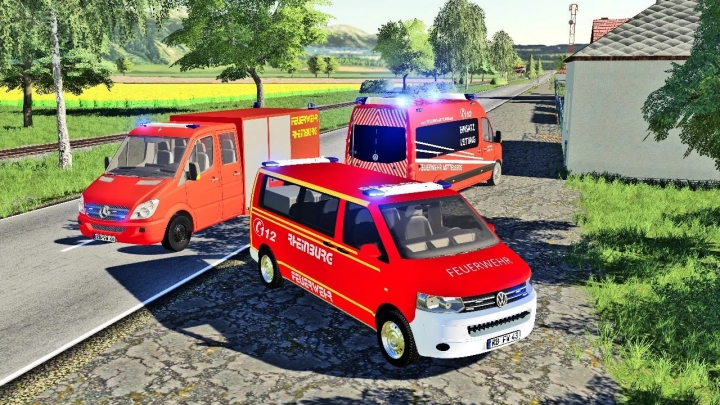 FS19 - Firefighter Pack 112-Modding V1.0