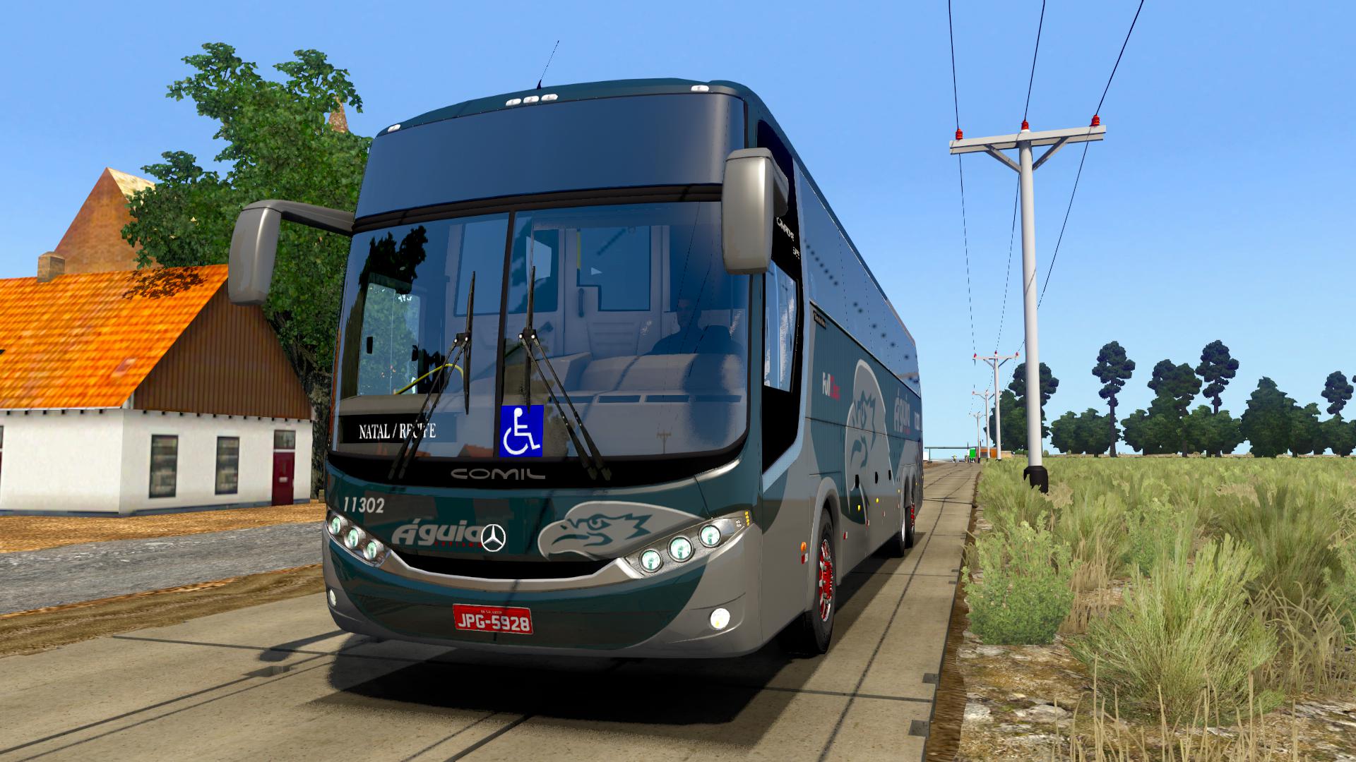 ETS2 - Mercedes Comil Campione 3.65 Bus Mod (1.38.x)