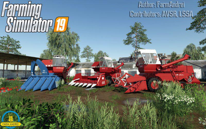 FS19 - SK-5 Niva Pack V1.0