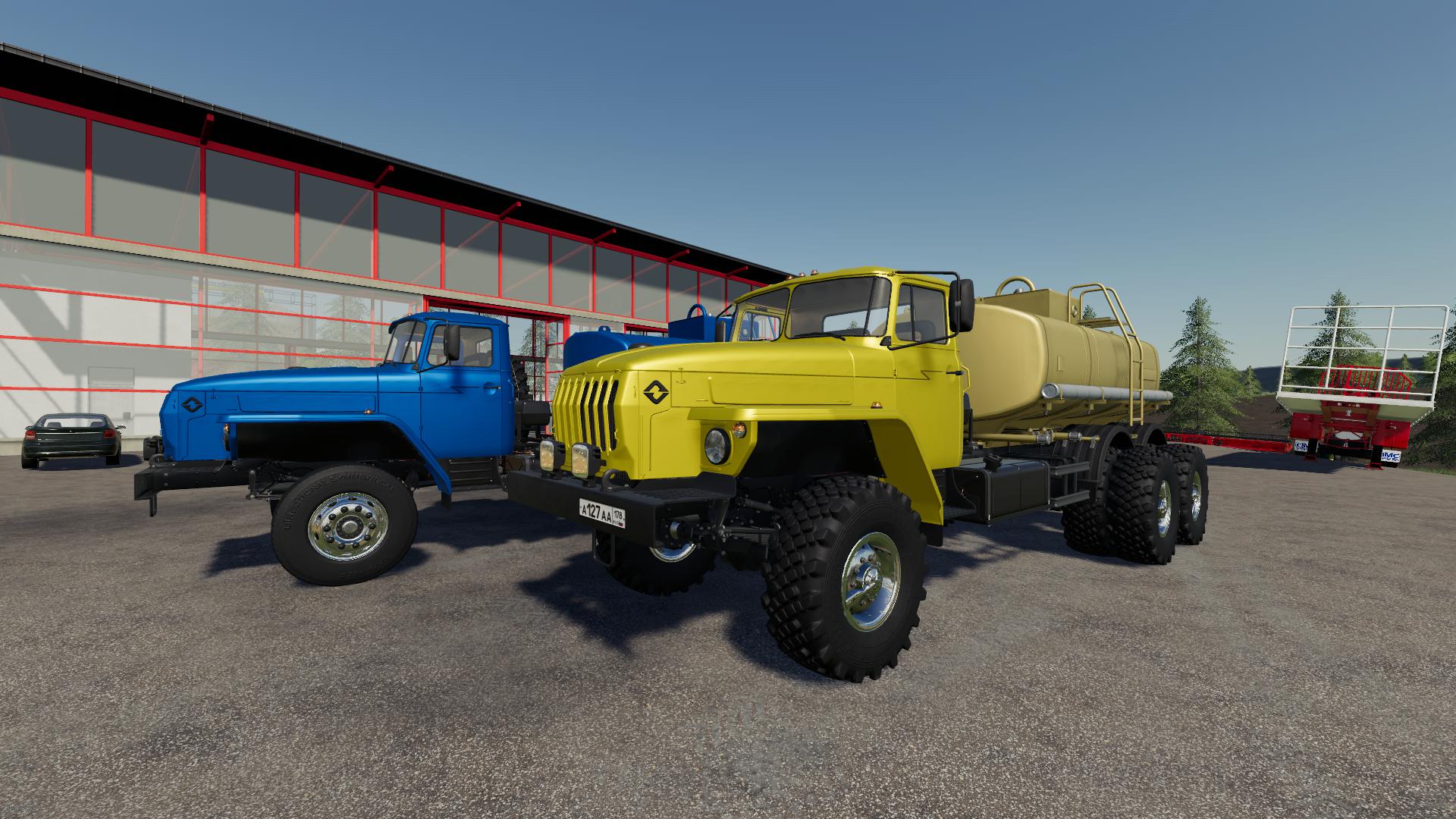 FS19 - Ural 4320-60 Liquid Tanker V1.0
