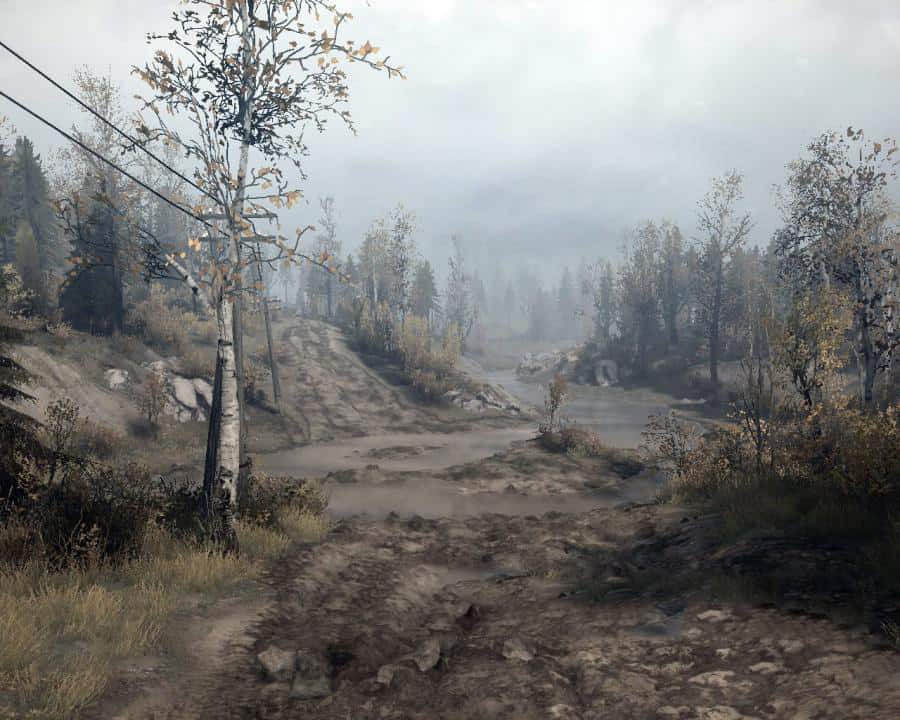 Spintires:Mudrunner - Sand Spits of The River Map V05.11.20