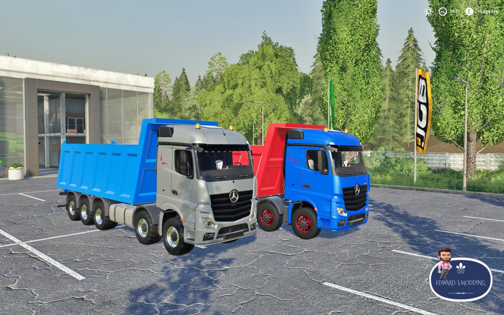 FS19 - Mercedes Actros Tipper Truck V1.0