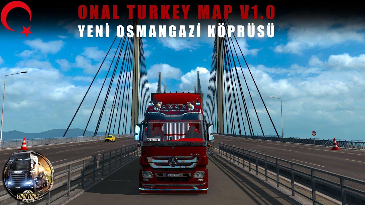 ETS2 - Onal Turkey Map V1.0 Beta (1.36.x)