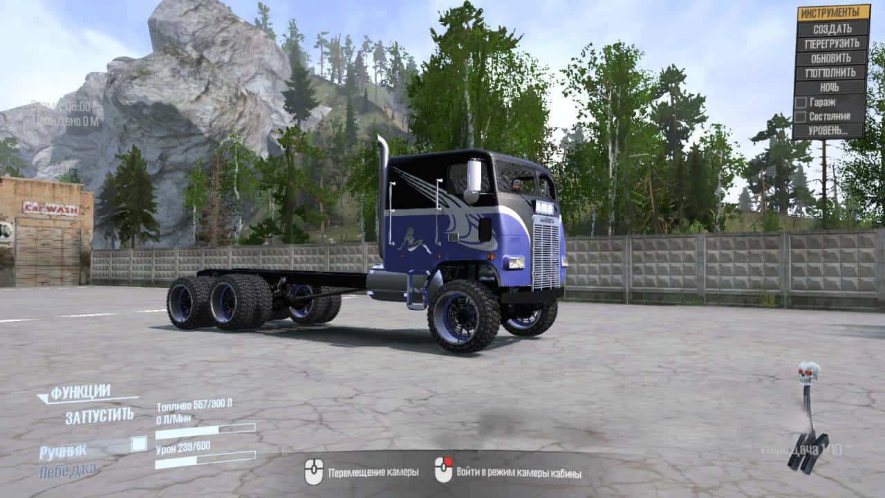Spintires:Mudrunner - Freigntliner – Nord Truck V1