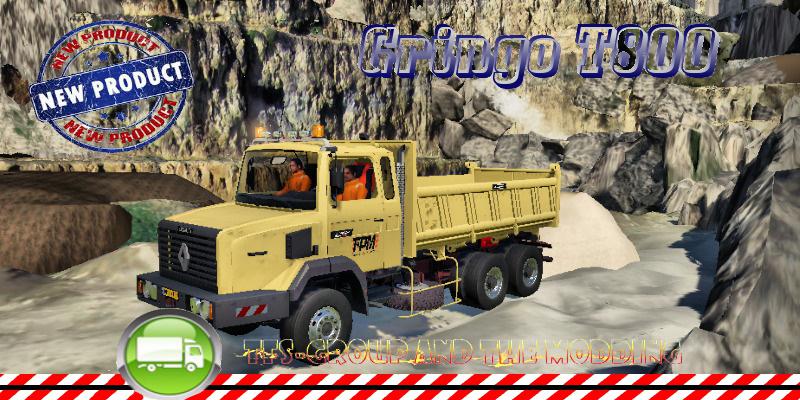 FS19 - Renault C280 6x4 Benne TPM2 V1.5