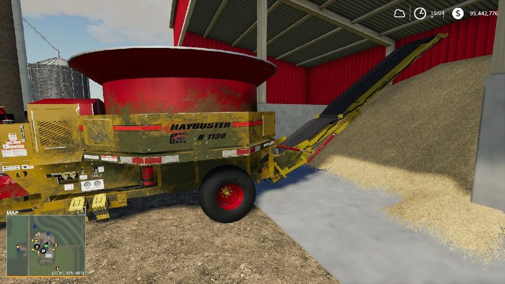 FS19 - Haybuster H-1130 Tub Grinder V1.0