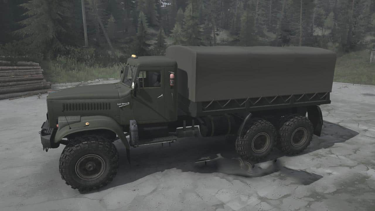Spintires:Mudrunner - KrAZ-255B Truck V17.10.20