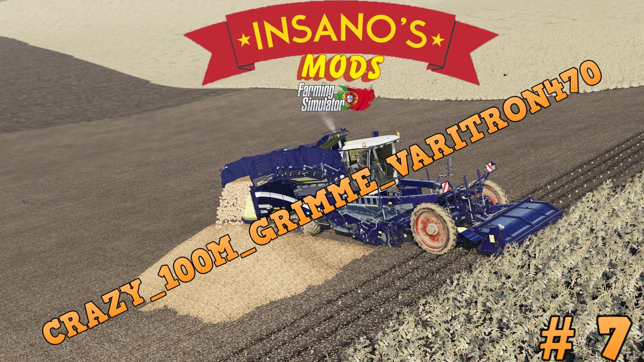 FS19 - Crazy 100M Grimme Varitron 470 Potato Harvester V1.0