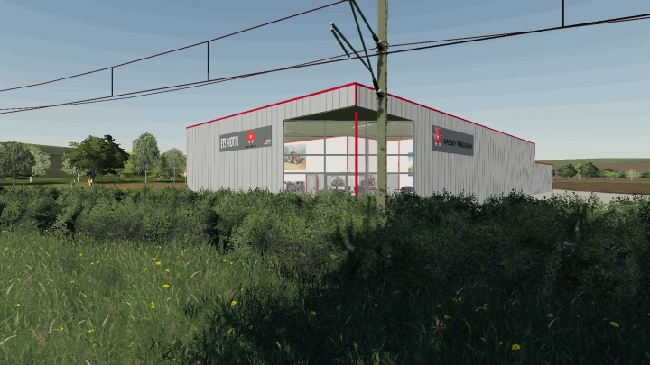 FS19 - Concessionnaire Massey Ferguson Motin V1.0