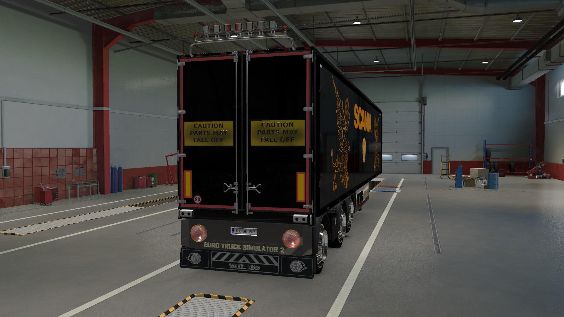 ETS2 - Rear Banners for Trailers (1.40.x)