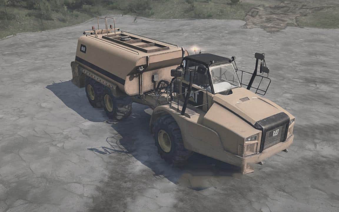 Spintires:Mudrunner - Cat 745C Truck V1.0