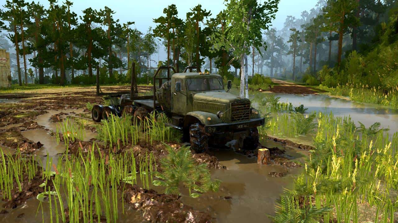 Spintires:Mudrunner - Simply Muddy Map V1