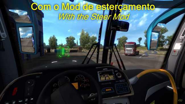 ETS2 -  Steering Mod for Bus V1.0 (1.36.x)