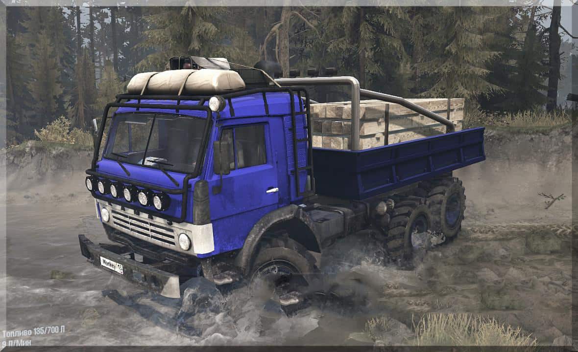 Spintires:Mudrunner - KamAZ-43114 Truck V26.04.20