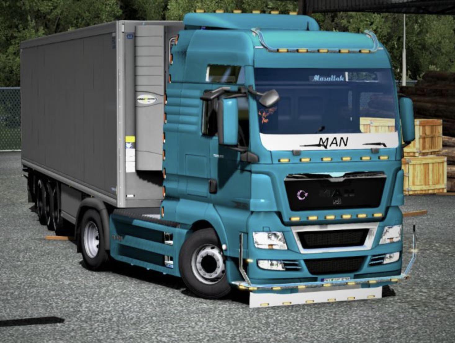 ETS2 - Man Tgx Led V2.0 (1.36.x)