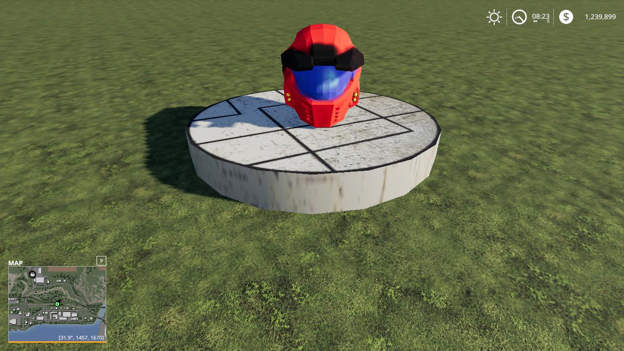 FS19 - HaloMK4Helmet V2.0