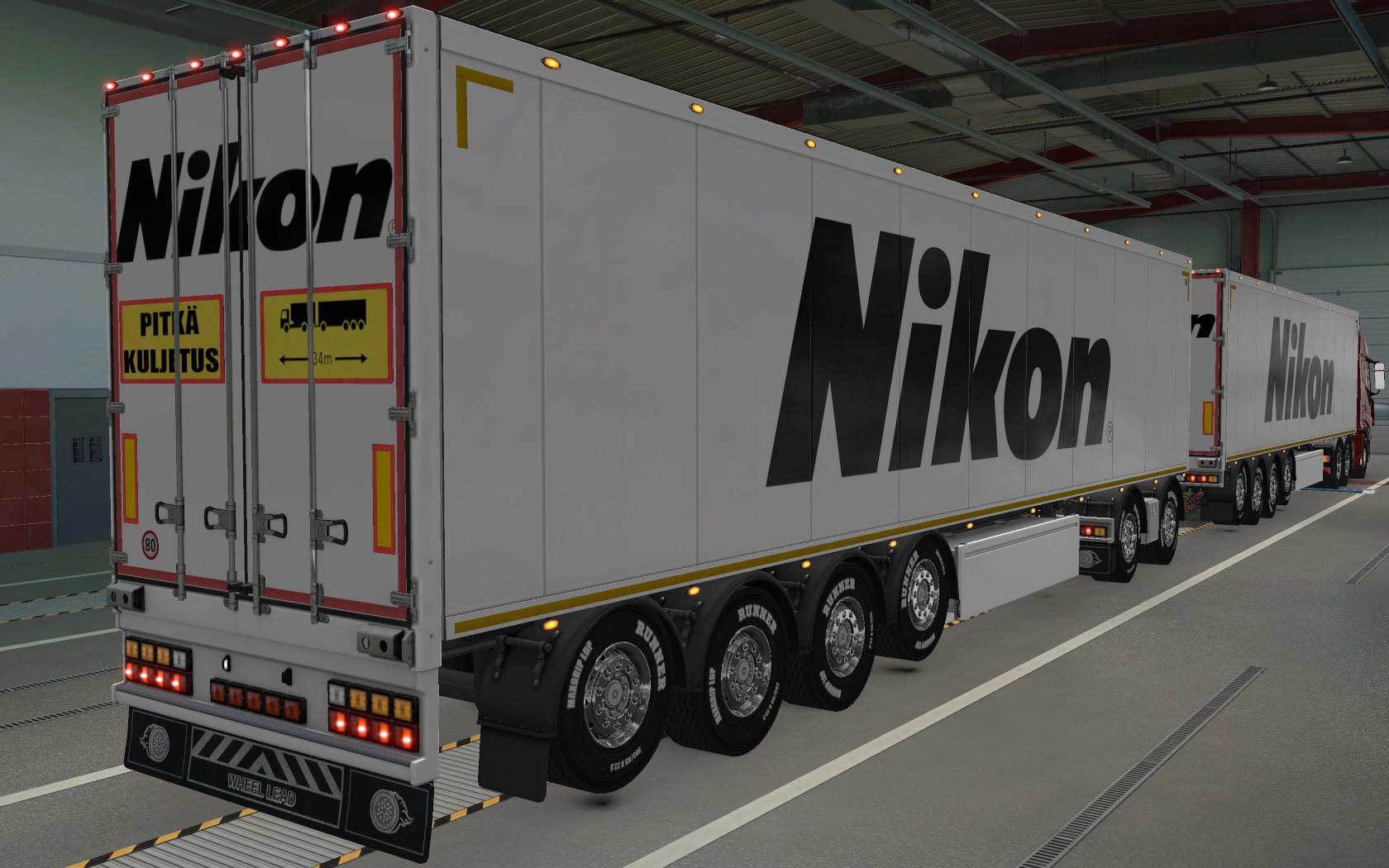 ETS2 - Owned Trailers SCS Nikon Skin (1.40.x)