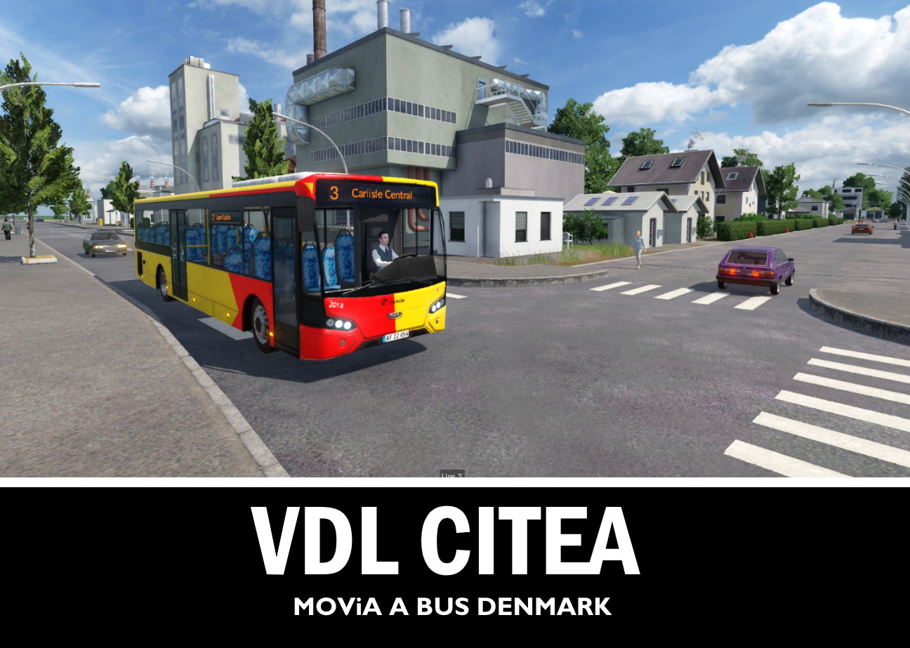 Transport Fever 2 - VDL Citea Danish Movia A Bus