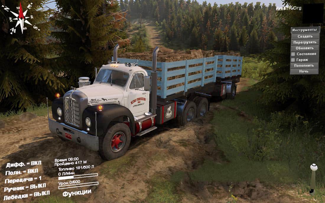 Spintires - Mack B61 RS Truck V1.0