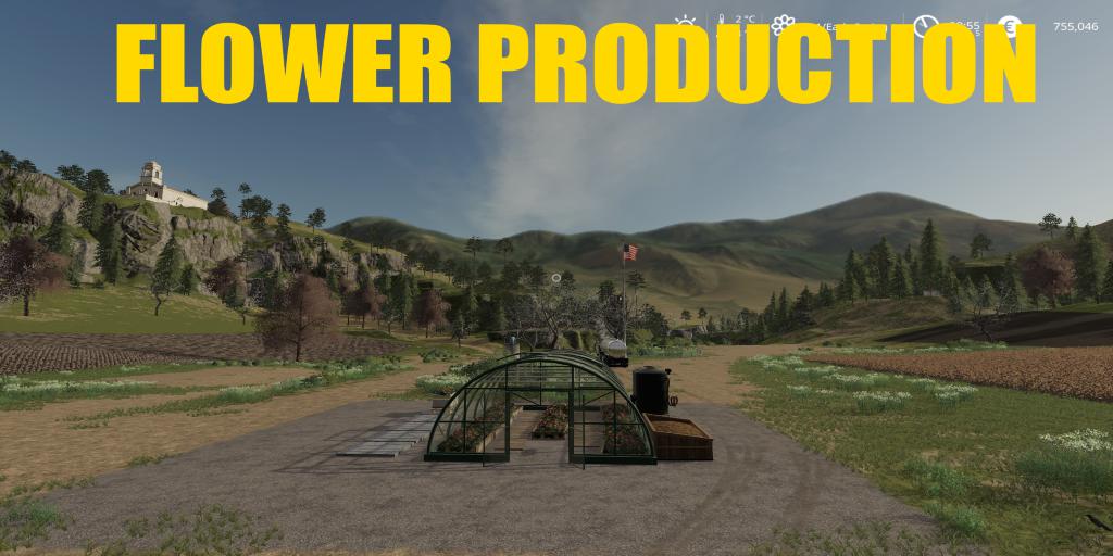 Fs19 Flower Production V10 Farming Simulator 19 Modsclub 7136