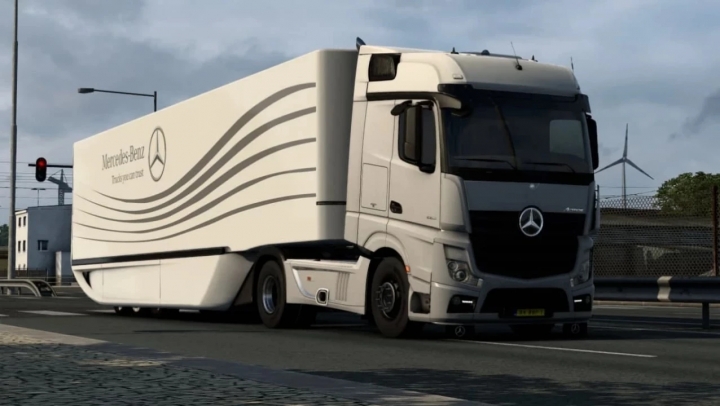 ETS2 - Aero Dynamic Trailer V2.0 (1.39 - 1.40)