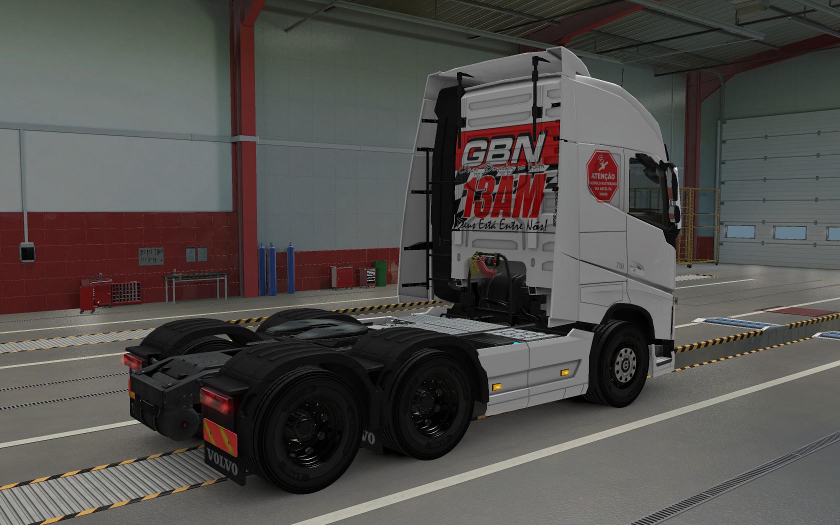 Ets2 - Volvo Fh16 2012 Gbn Skin (1.37.x) 