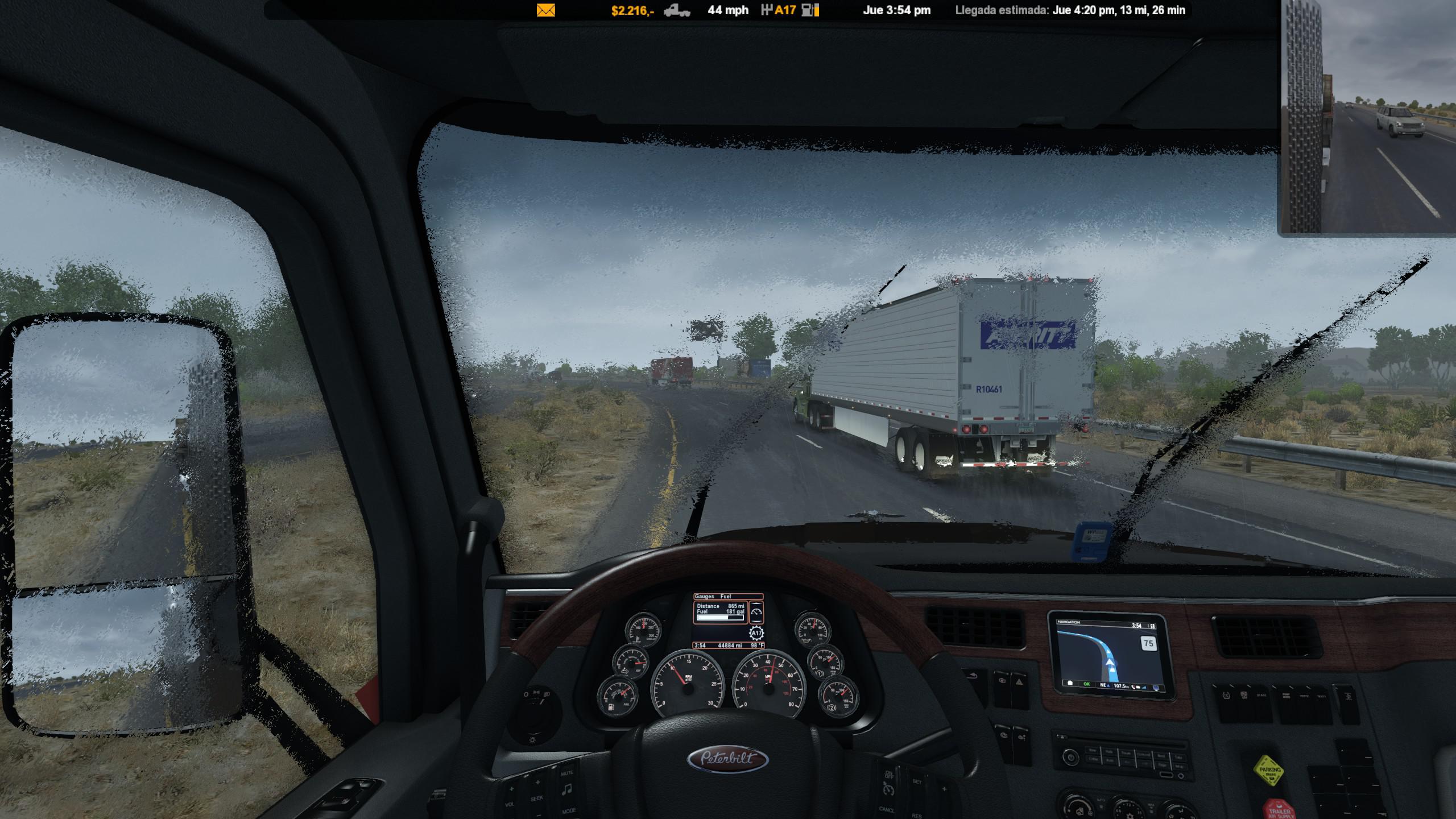 ATS - Realistic Rain (Old Heavy Rain Project) V2.4 (1.35.X)