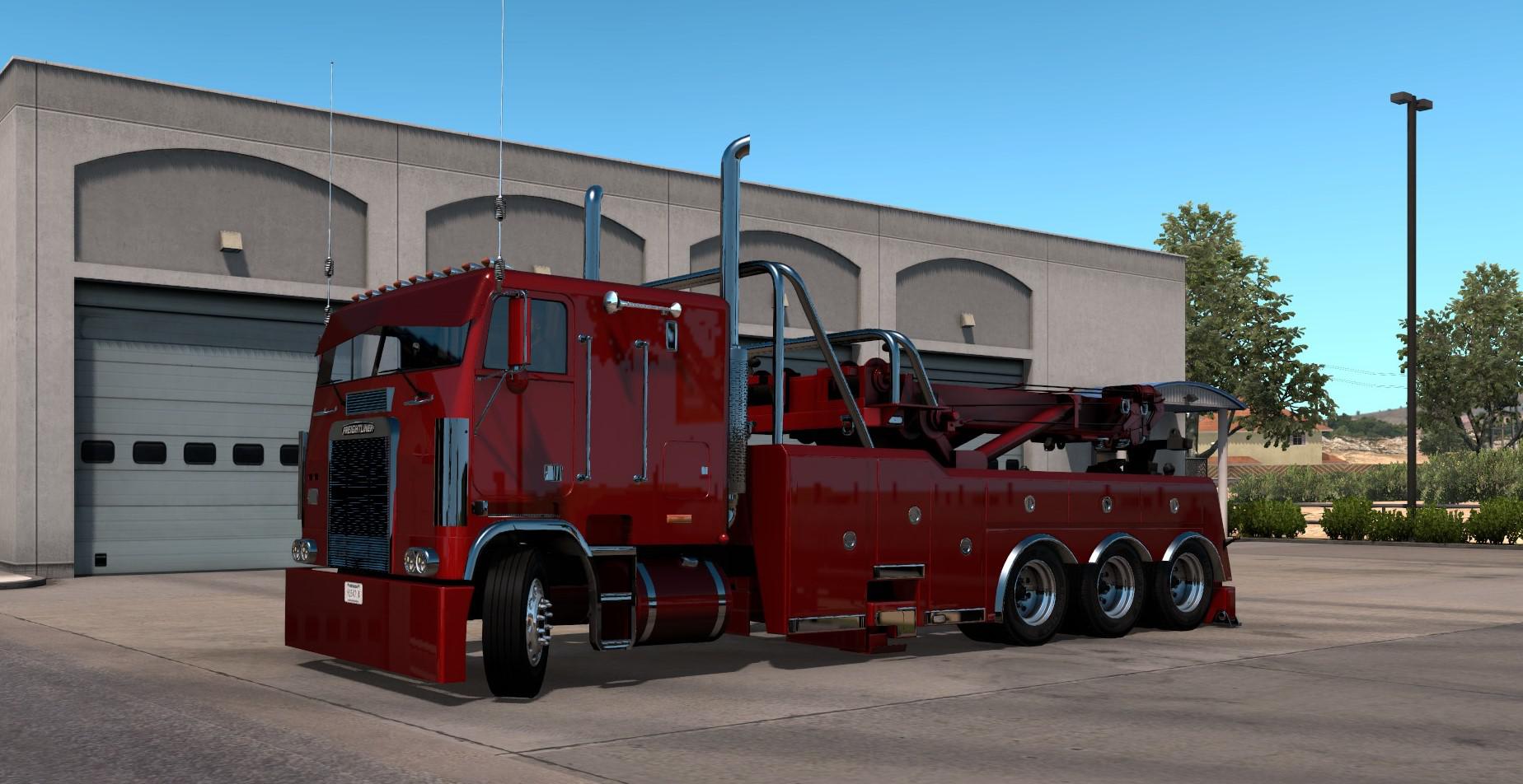 Ats Freightliner Flb Custom Truck 138x American Truck Simulator Modsclub