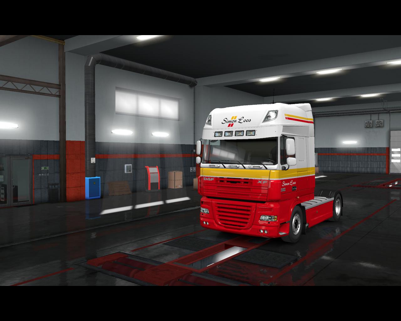 ETS2 - Daf Xf 105 New Combo Simon Loos Skin (1.37.x)
