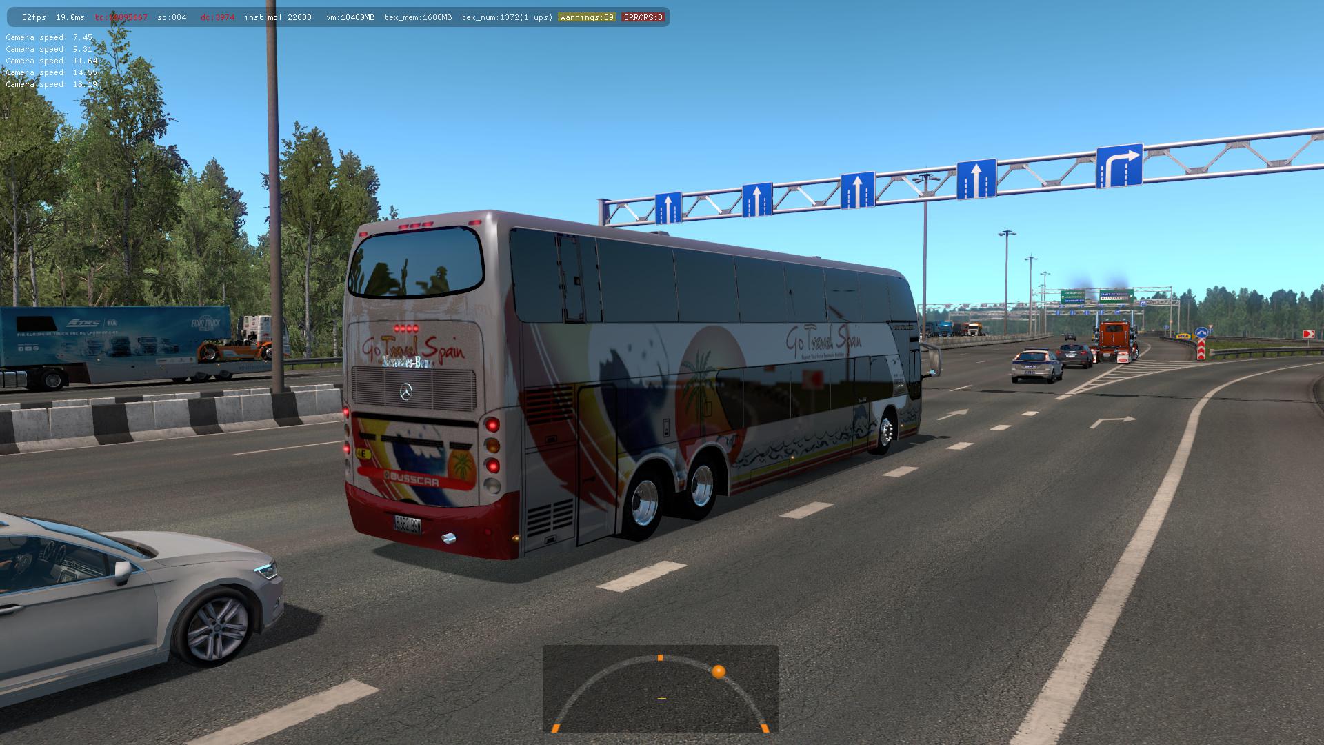 ETS2 - Buses of Argentinean Companies in Traffic Mod (1.35.X)