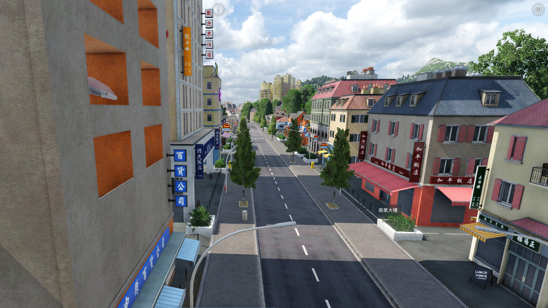 Transport Fever 2 - Chinese Signboard (Time B)