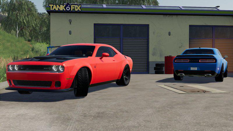 FS19 - Dodge Challenger SRT Hellcat 2018 V2
