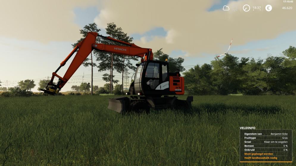 FS19 - Hitachi Zaxis 145W V1