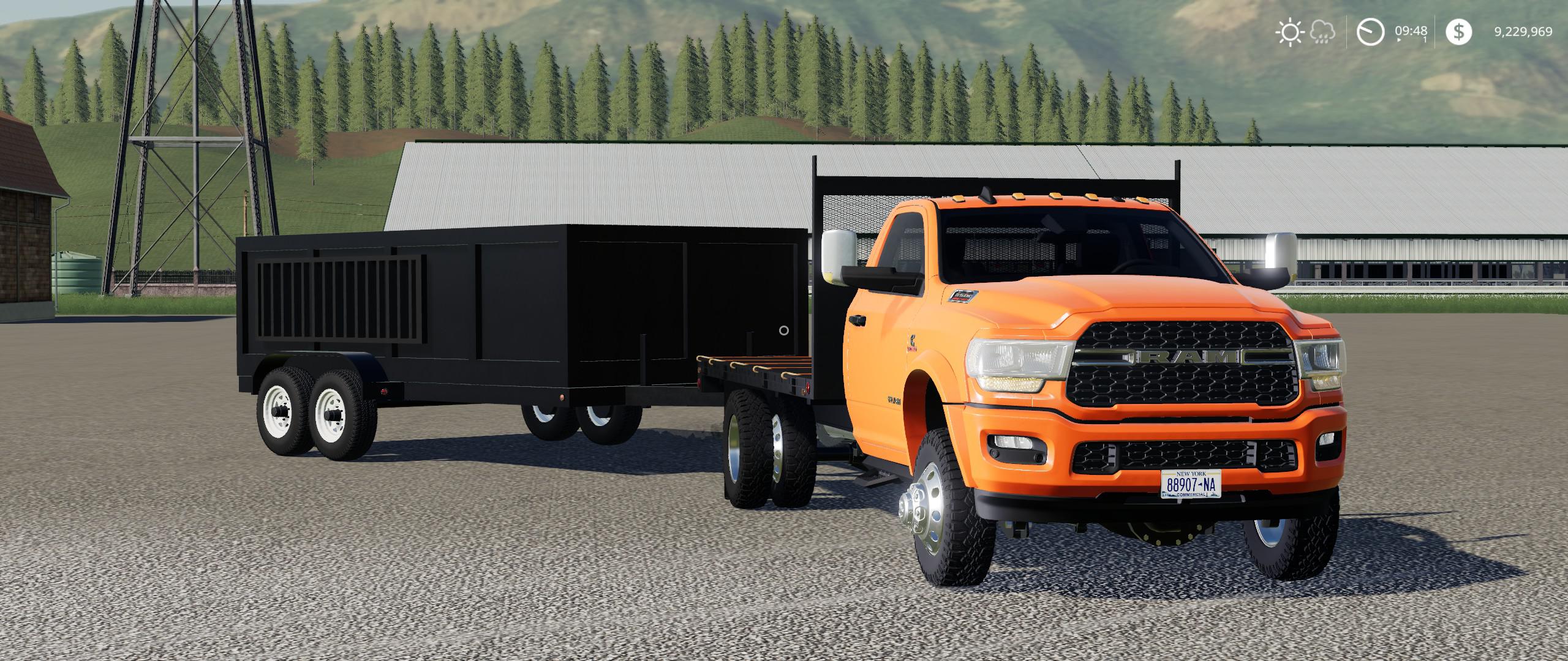 FS19 - 2020 Ram 3500 Flatbed V2.0 | Farming Simulator 19 | Mods.club