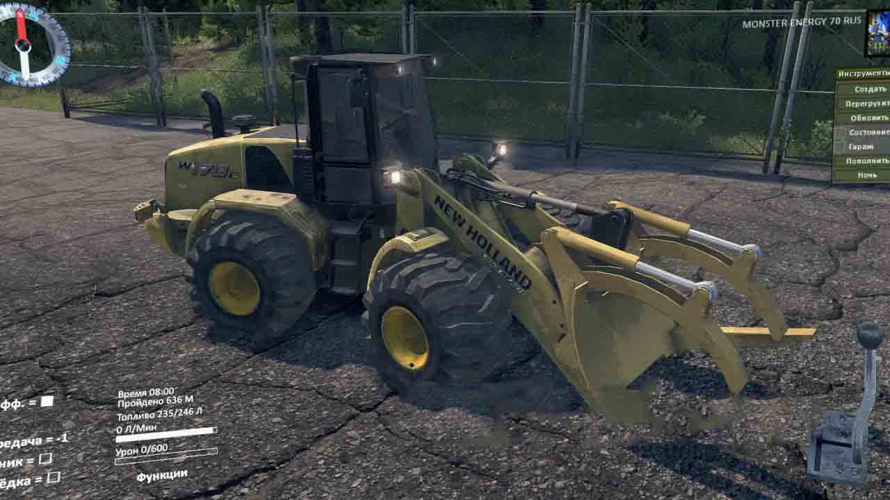 Spintires - New Holland W170C Industrial V1.0
