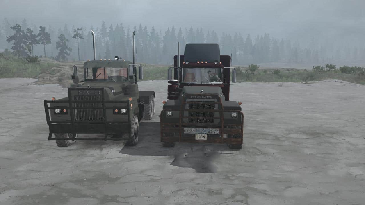 Spintires:Mudrunner - Mack RS600 / RS700 6x6 Truck V02.12.19