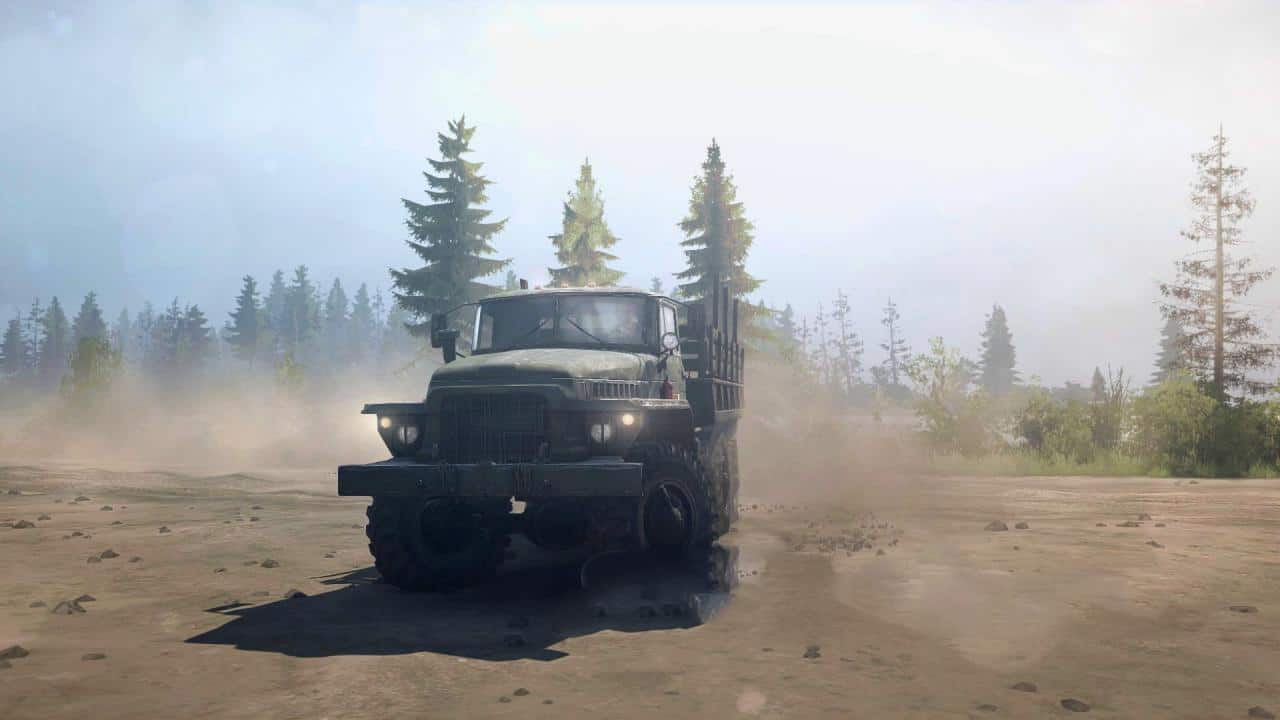 Spintires:Mudrunner - Nice River Map V1