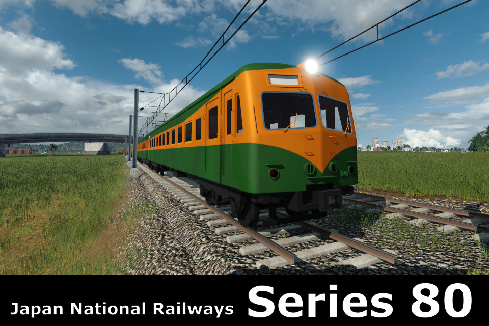 Transport Fever 2 - JNR Series 80 "Shonan Type"