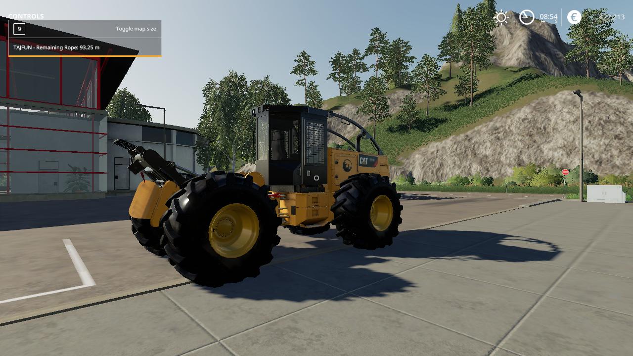FS19 - Caterpillar 535D Winch Skidder V1.0