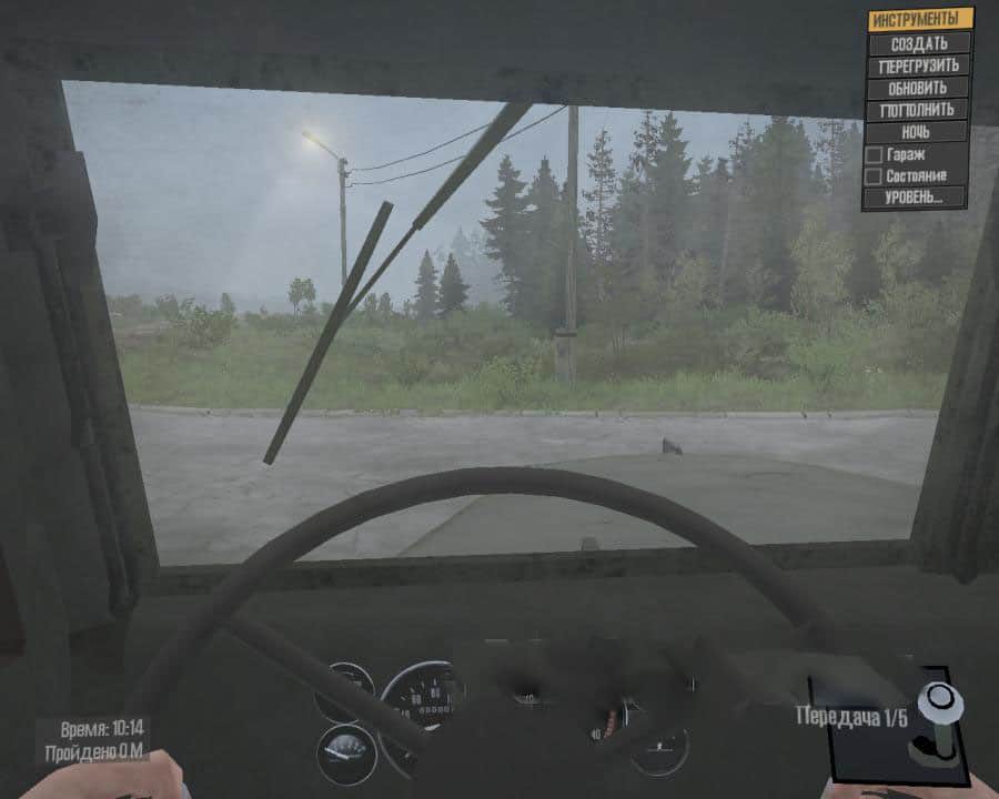 Spintires:Mudrunner - The New (Old) Dashboard for Default V1.0