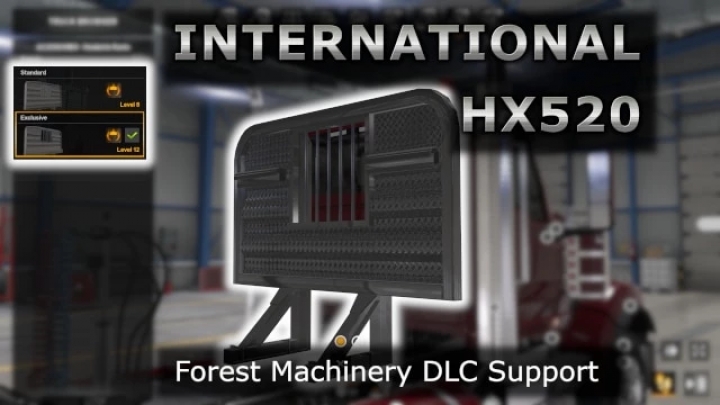 ATS - International HX520 Forest Machinery DLC Support V1.0 (1.41.x)