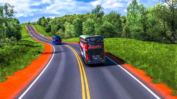ETS2 - New Argentina Map Mod Mapa Ceibo V1.8 (1.41.x)
