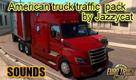 ETS2 - Sounds Pack for American Truck Traffic Pack (1.35.x)