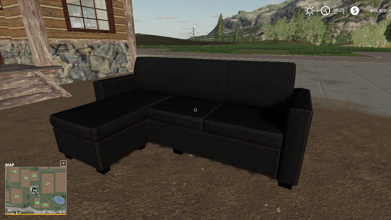 FS19 - Couch Pickupable V1.0