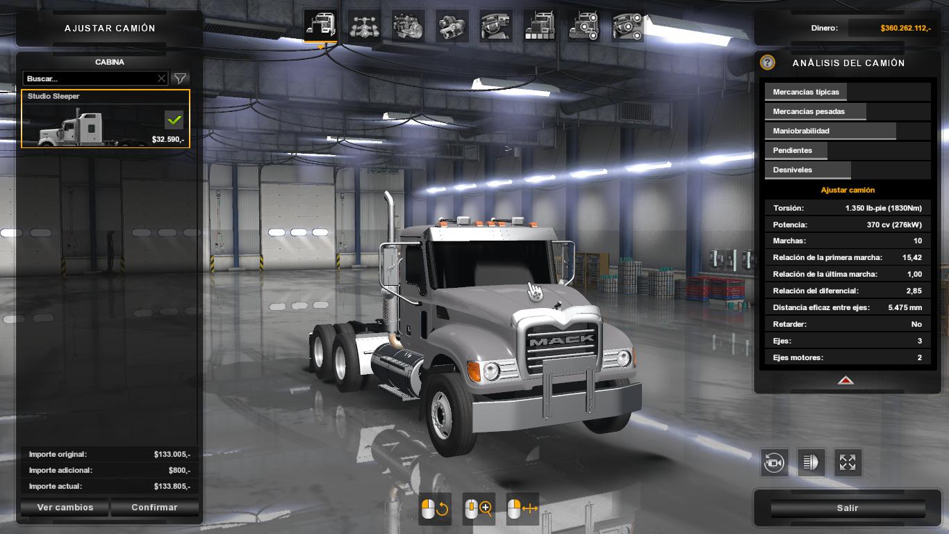 ATS - Mack Granite Truck (1.36.X)