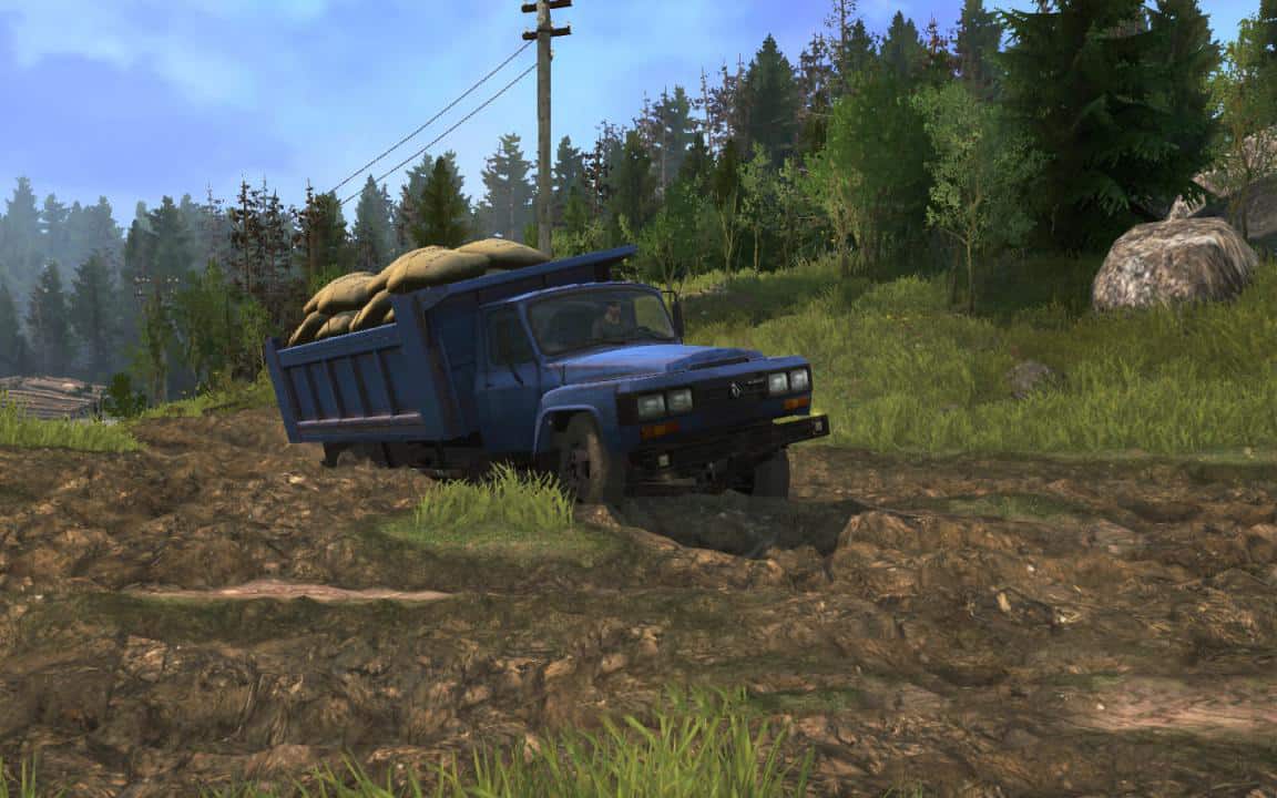 Spintires:Mudrunner - DongFeng-140 Truck V1.0