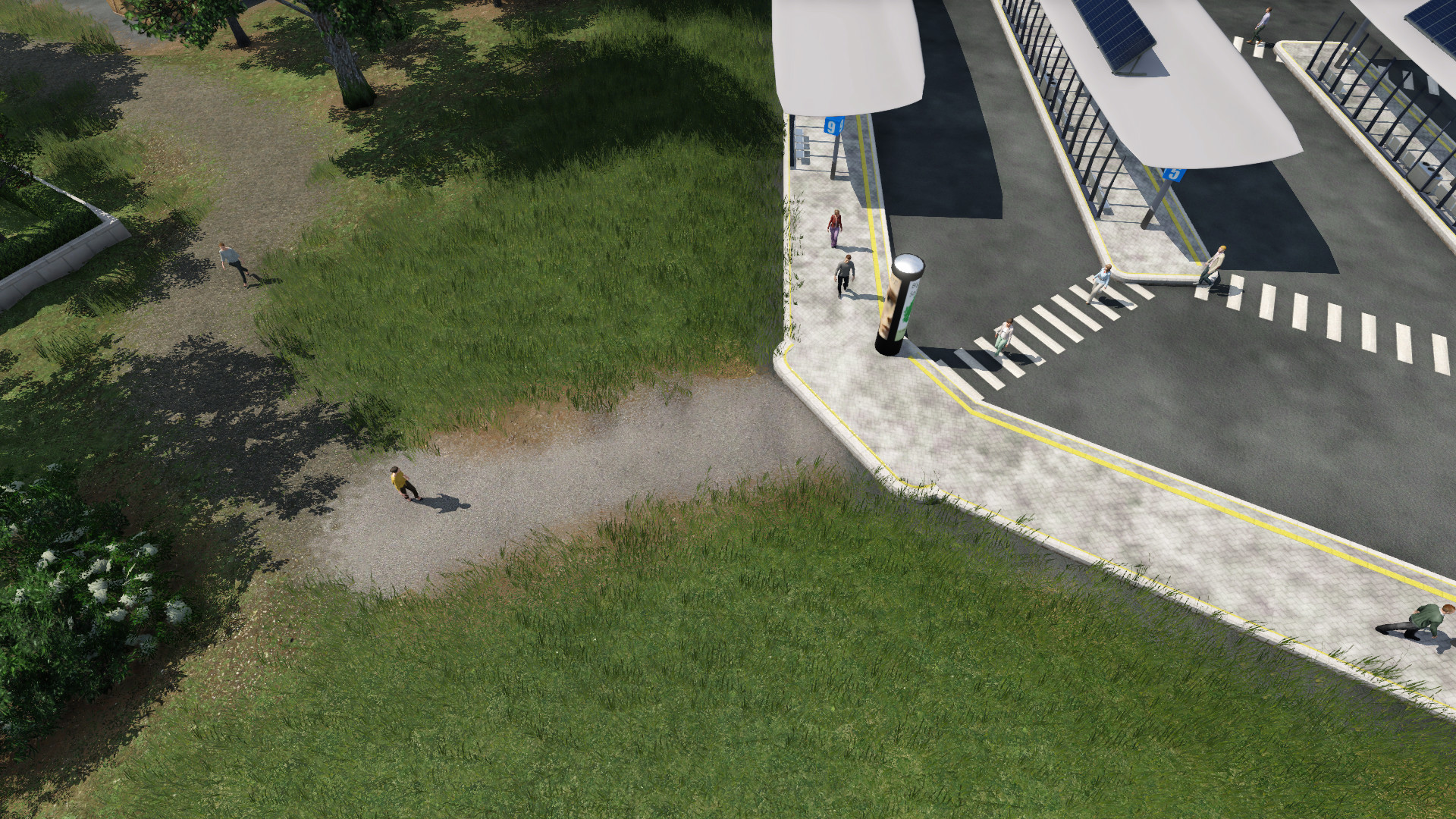Transport Fever 2 - Busbahnhof