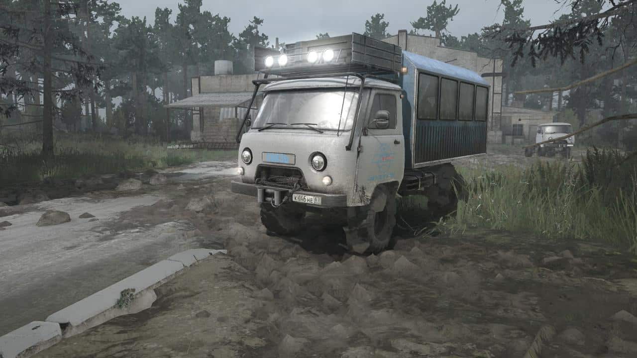 Spintires:Mudrunner - Uaz 452D And Uaz 3303 V1.0